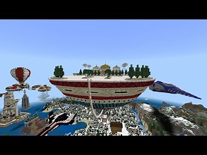 Minecraft Dragonball Kami's Lookout Full Build Tour Reupload