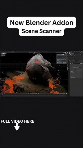 This Blender Addon Turns Any Video Into a 3D Scan!