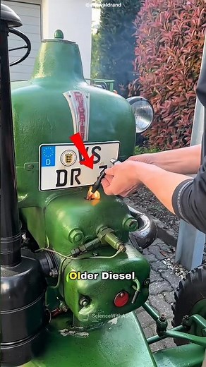 This Is How Engines Started Before Batteries! 🤯