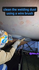 527K views · 7.9K reactions | clean the welding dust using a wire brush #welder #welderlife #weldernation #onshore #project #jacket #reelsfbシ #followersreels #pengikut #audience #semuaorang | Suhari Ari | Facebook