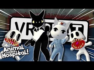 Surviving Animal Hospital In VRChat! - VRChat Funny Moments (Animal Hospital Anomaly)