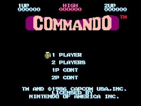 Commando Review for the NES by John Gage