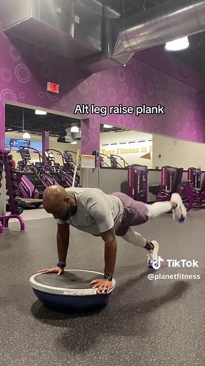 Part 1 | try out these beginner bosu ball exercises next time you’re at the gym 💪 #fitnesstips #planetfitness #exercises #bosuball #beginnerworkouts