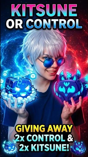 KITSUNE OR CONTROL #roblox #bloxfruits #bloxfruit