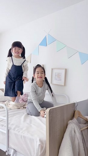 システムベッド：子供が成長しても長く使える家具