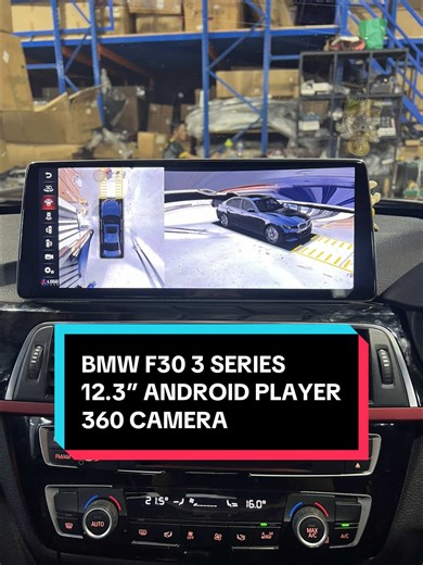 Upgrade Your BMW F30 with 12.3” Android Player