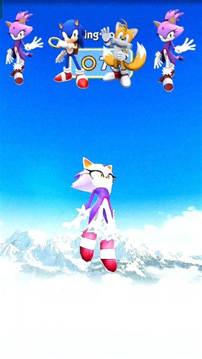 BLAZE 🆚 SONIC 🆚 TAILS 🆚 SILVER 🆚 Ninja Espio 🆚 BIG The Hedgehog Gameplay - Who Is Best?🤔#short