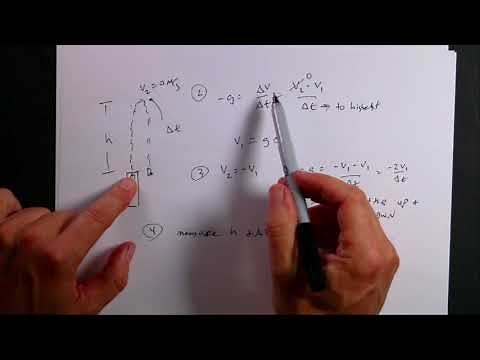 All the ways to measure the launch velocity for a projectile launcher