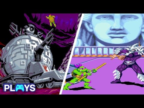 10 HARDEST Bosses in TMNT Games
