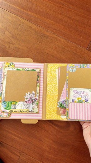 DIY Spring Card Folio with Waterfall ✂️ (So Versatile!)