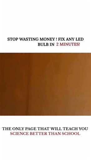 UNIVERSE | SCIENCE | TECHNOLOGY on Instagram: "A common life hack for a temporary repair of a non-working LED light bulb. A permanent marker (or pencil graphite) is used to bridge the connection of a single, non-functional LED chip to complete the circuit, allowing the remaining LEDs to light up. How the Method Works The repair involves the following steps: Identify the faulty LED: Burnt LEDs usually have a black dot on them. You can also test each one individually using a multimeter or a wire t