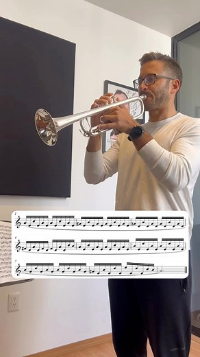 109K views · 2.3K reactions | Ost Lip Flexibility 12 (Vol. 2) performed by Roman Rivero. Enjoy! Download sheet music here: https://nathanost.com/product/__21-lip-flexibilities-for-trumpet/ | Nathan Ost Music | Facebook