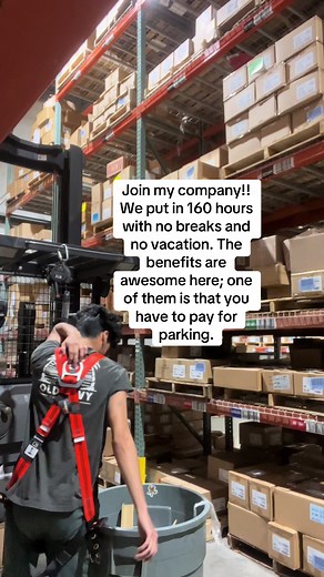 Warehouse Job Opportunities with No Breaks or Vacation