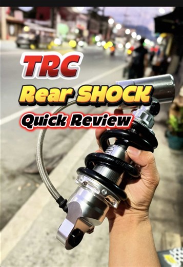 TRC rear SHOCK fully adjustable for Sniper155. Quick review lang muna tayo bigla kasi tayong inulan mga sir. Pero so far very satisfied ako dahil nga at its price point is meron na akong fully adjustable na Rear shock para sa Sniper150 /Sniper155 dagdag pogi pa yung pa bote nya, sa sunod bigyan ko kayo ng in depth na review nito. #rearshockaniper155 #rearshoclsniper150 #trcshockfullyadjustable #sniper155shock #sniper150rearshock