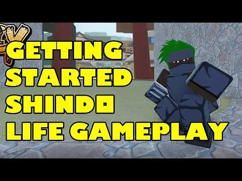 Getting Started with Shindo Life / Shinobi Life 2 Roblox | Beginner Guide