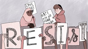 The unforgettable moments of resistance that defined Trump's first 100 days