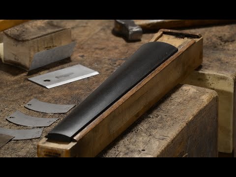 Making a violin fingerboard from start to finish (condensed)