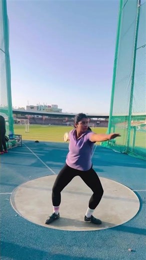 Daily Discus Throw Practice 💪🔥 | Road to Champion 🏆 #Shorts