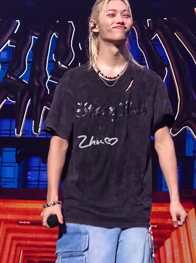 Felix Stray Kids Teasing with Adorable Face and Abs