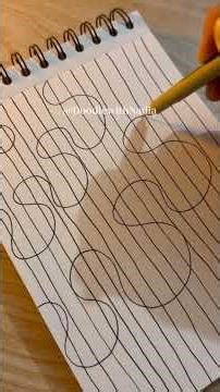 3D Doodle Tutorial Day 365😻 #doodlewithnadia #shorts #art #drawing #zentangles