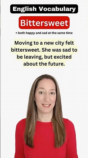 How to use BITTERSWEET in a sentence