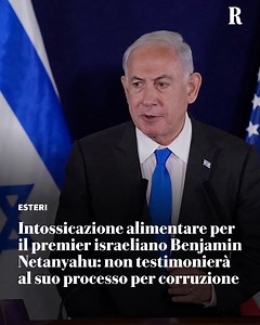 371K views · 3.1K reactions | Benjamin Netanyahu non testimonierà al...