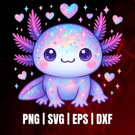 Axolotl, Cute Axolotl Png, Axolotl Svg, Cute Animals, Shirt Design,svg Bundle, Svg Files, Svg Cricut, Doodle, Lineart, Outline Svg - Etsy