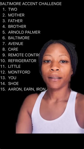 Baltimore Accent Challenge and Slang Words Explained