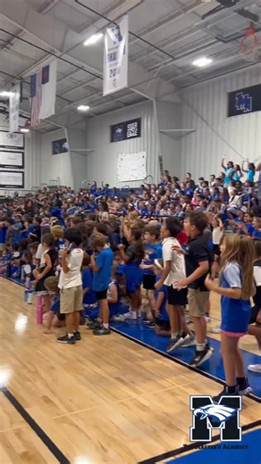 1.3K views · 82 reactions | Today’s pep rally was full of fun games, loud cheers, and TONS of school spirit! Come on out to tonight’s Football Game @ 7:30 PM! 礪 #soareagle #tmaoviedo | The Master's Academy | Facebook