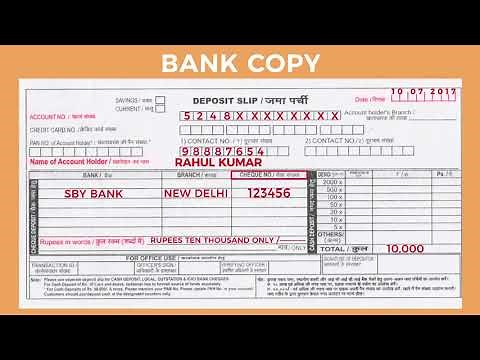 Dummies Guide: How To Fill A Bank Deposit Slip | On The MoneyMile