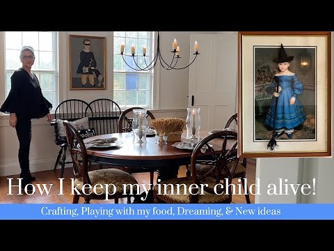 Keep your inner child alive to lessen stress and anxiety. How I do, by doing things around the house