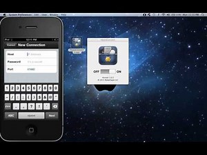 How to Use your ITouch/IPhone as a Wireless Keyboard and Mouse