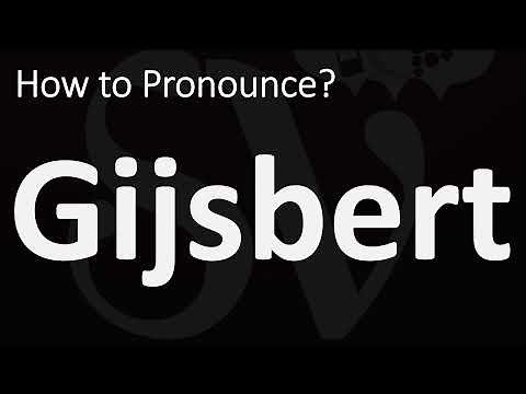 How to Pronounce Gijsbert? (CORRECTLY)