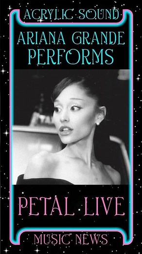 Ariana Grande Performs NEW SONG Petal LIVE at Eternal Sunshine Tour