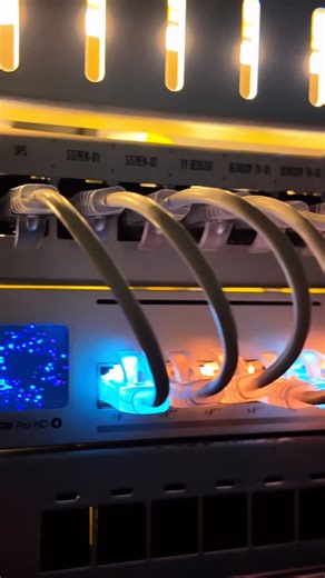 TyDaSpace on Instagram: "The RGB Switch that powers my smart home. Meet the @ubiquiti USW Pro Max HD 24 POE. I’m future proof for the next 5 years at least. Link to the Full video in my bio #unifi #smarthome #homelab #poe #tech #homeentertainment #fyp #explorepage✨ #servers"