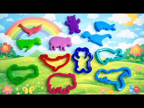 “Learn Colors with Play Modeling Clay Animals|Learn Colors with Play Modeling Clay Animals for Kids