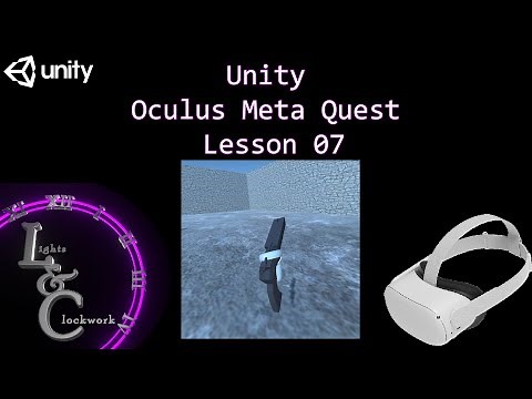 Unity Oculus Meta Quest VR Tutorial 07 - Picking Up Objects