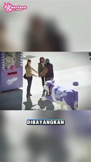 Get Free Chocolate Just by Touching the Cow Statue!‼️😍