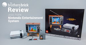 Is the LEGO 71374 Nintendo Entertainment System (NES) more than just a 1-UP of 1980's Super Mario nostalgia? [Review & Video] - The Brothers Brick