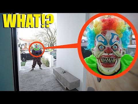 can someone explain why he is outside my house!? (I don't feel safe)