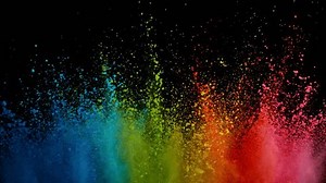 Super Slow Motion Shot Color Powder 库存影片视频（100% 免版税）3407010877 | Shutterstock