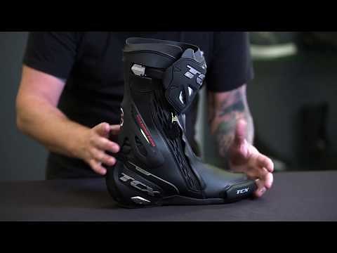TCX RT-Race Waterproof Motorcycle Boots Review | Bikebiz