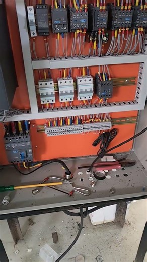 #HVAC AHU system VFD ||connection 👍👍👍👍