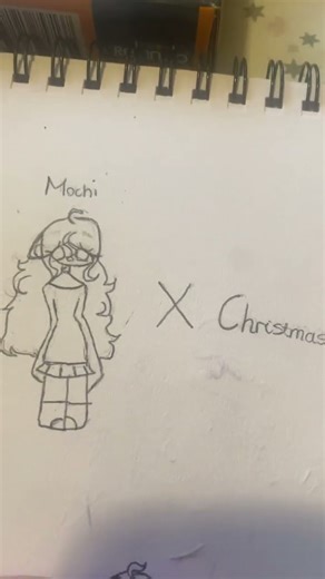 Ignore the bleed through (i was testing new markers) #fyp #subscribe #christmas #foryou #art #cute