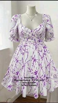 අලුත් ගවුම් විලාසිතා 2025 | Normal Frock Design 2025 #shorts #srilankanfashion #2025 #frockdesign