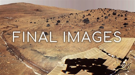 The Tragic Final Images NASA's Spirit Rover on Mars