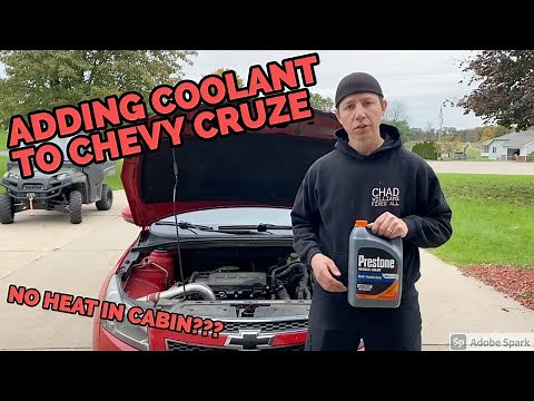 How to Add Coolant / Antifreeze to a Chevy Cruze