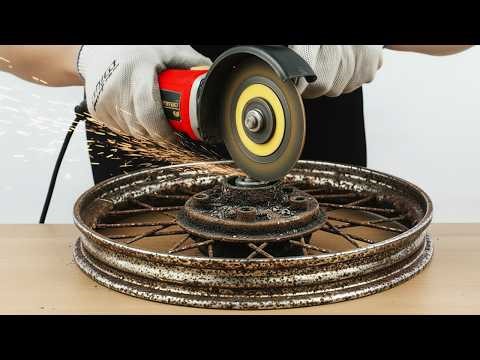 Billions in the Middle East Don’t Know This Secret! Old Wheel Rims into Million-Dollar Tools