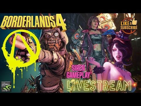 🔴 🤖💥Claptrap Commands You to Watch! 🤖 Borderlands 4 Live Playthrough & Funny Fails