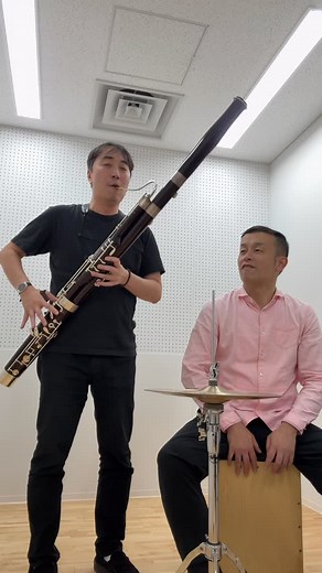 🪘🔥🔥🔥🪘 #tomohironishikubo @japan_national_orchestra #getit #koshinski #bassoon #cajon #perc #打楽器 #ファゴット #passion | Kenichi Furuya